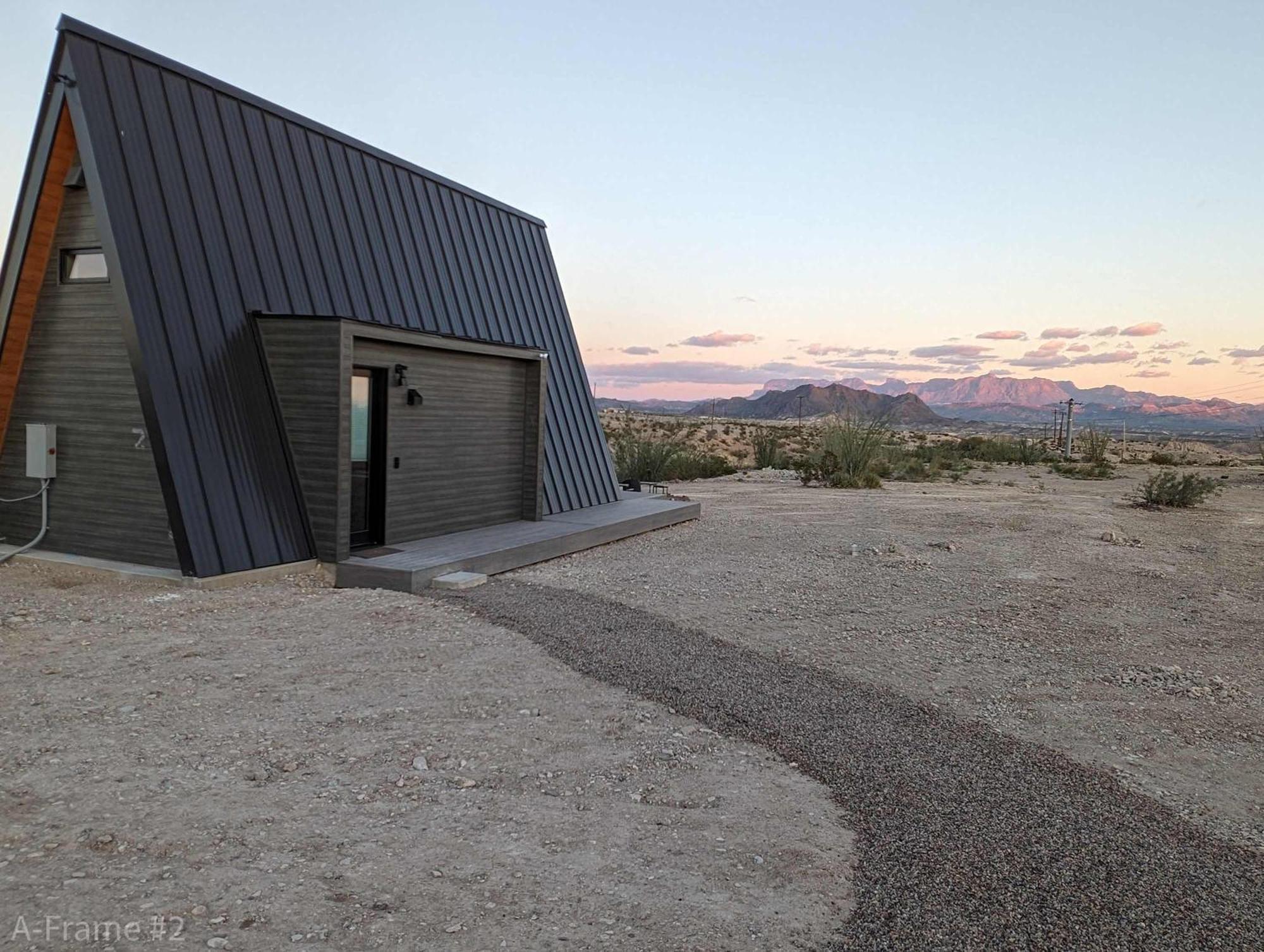 Stardust Big Bend Luxury A-Frame#4 Great Views Terlingua Exterior foto