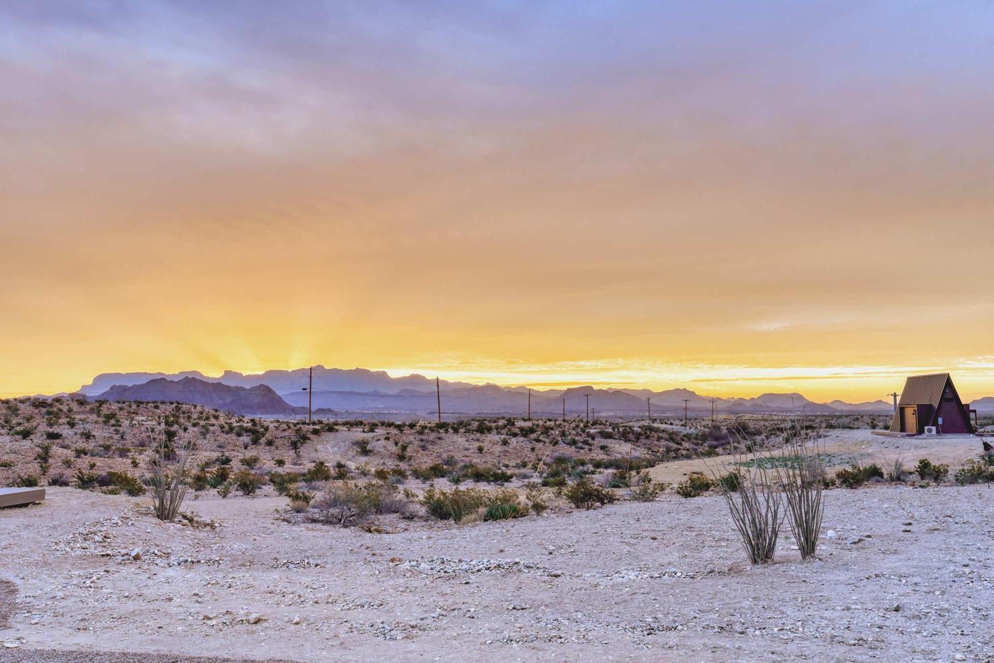Stardust Big Bend Luxury A-Frame#4 Great Views Terlingua Exterior foto